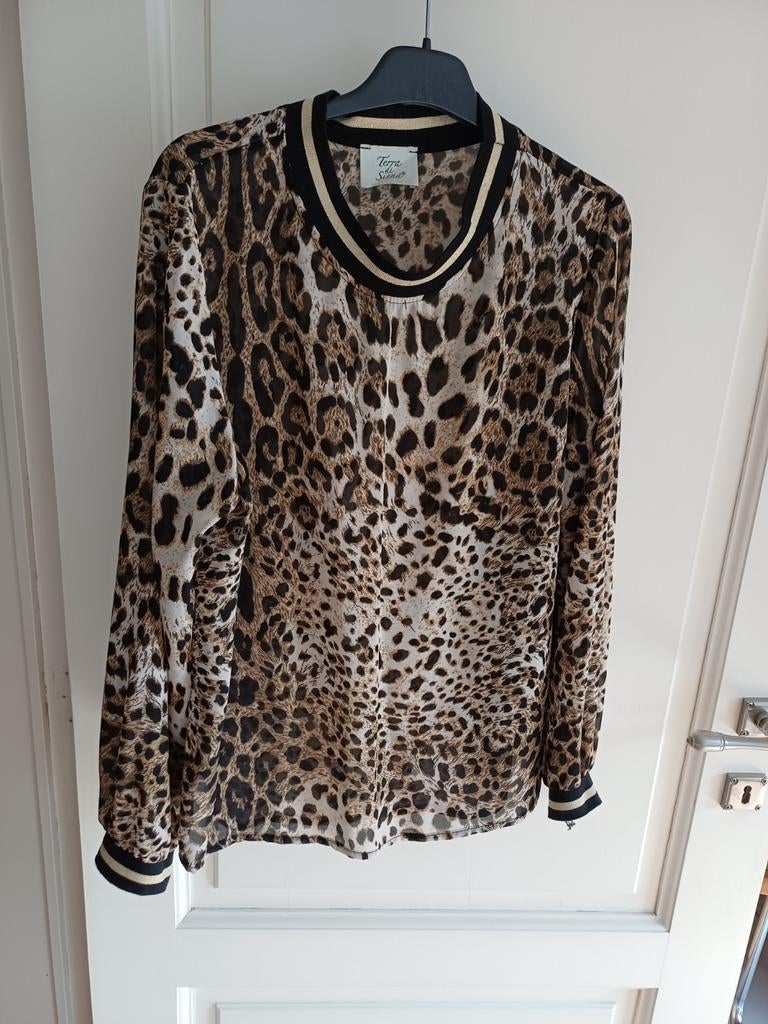 Joli top d'été signé Terra di Siena, Enlèvement, Taille 42/44 (L)