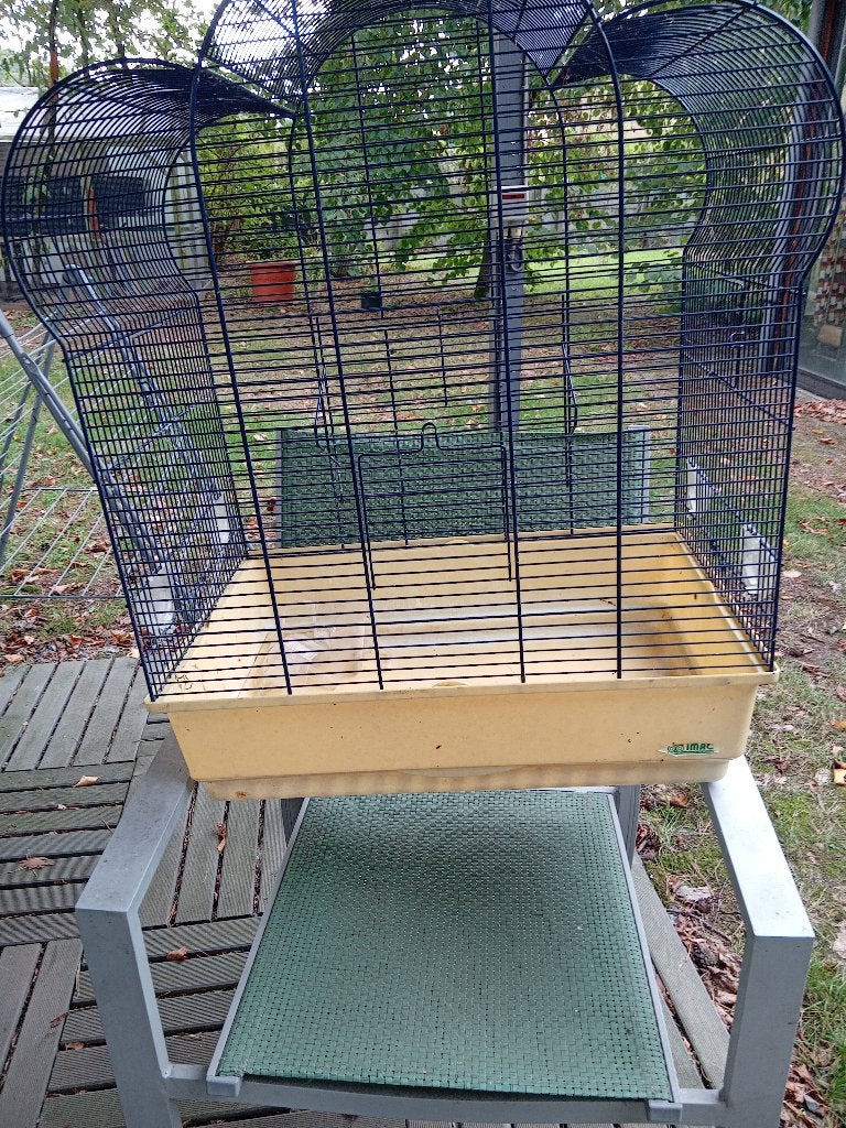 Vogelkooi, Ophalen, Gebruikt, Metaal, Vogelkooi