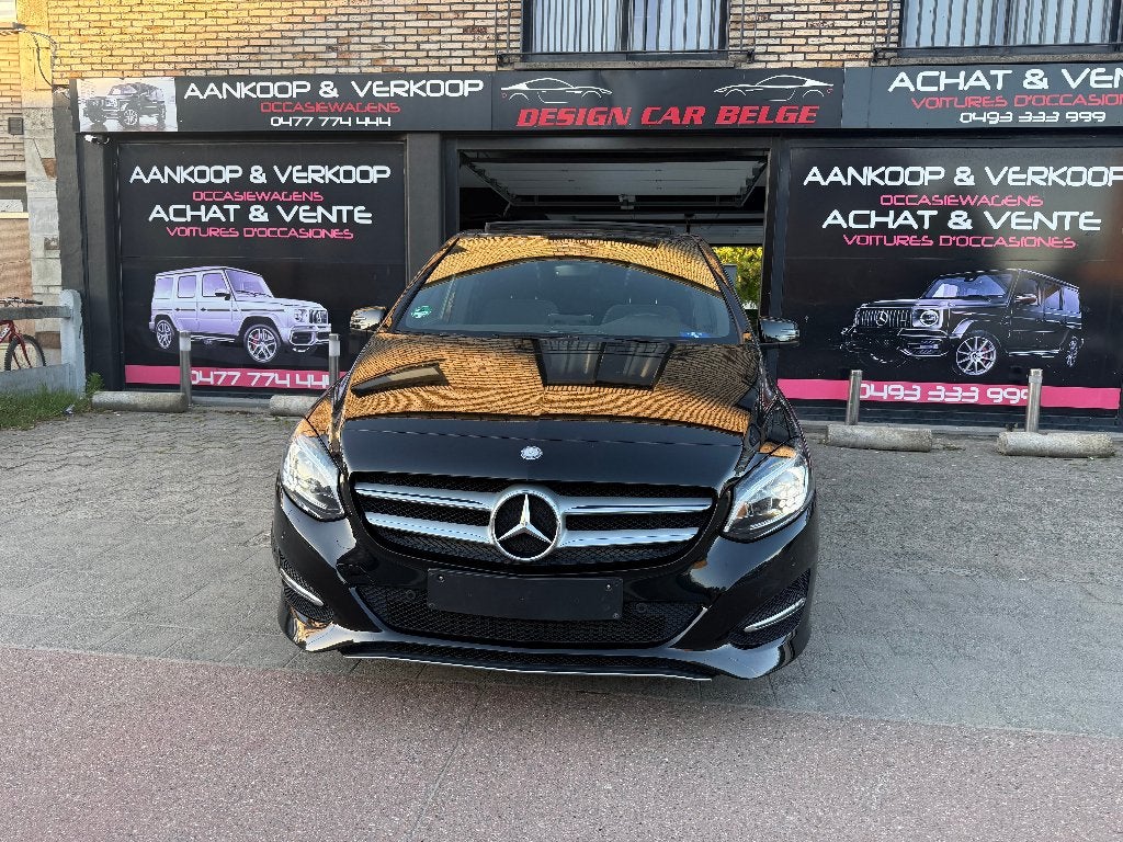 Mercedes B220cdi FULL Panorama Navi Cruise verwarmd leer, Auto's, Automaat, Monovolume, Zwart, Leder