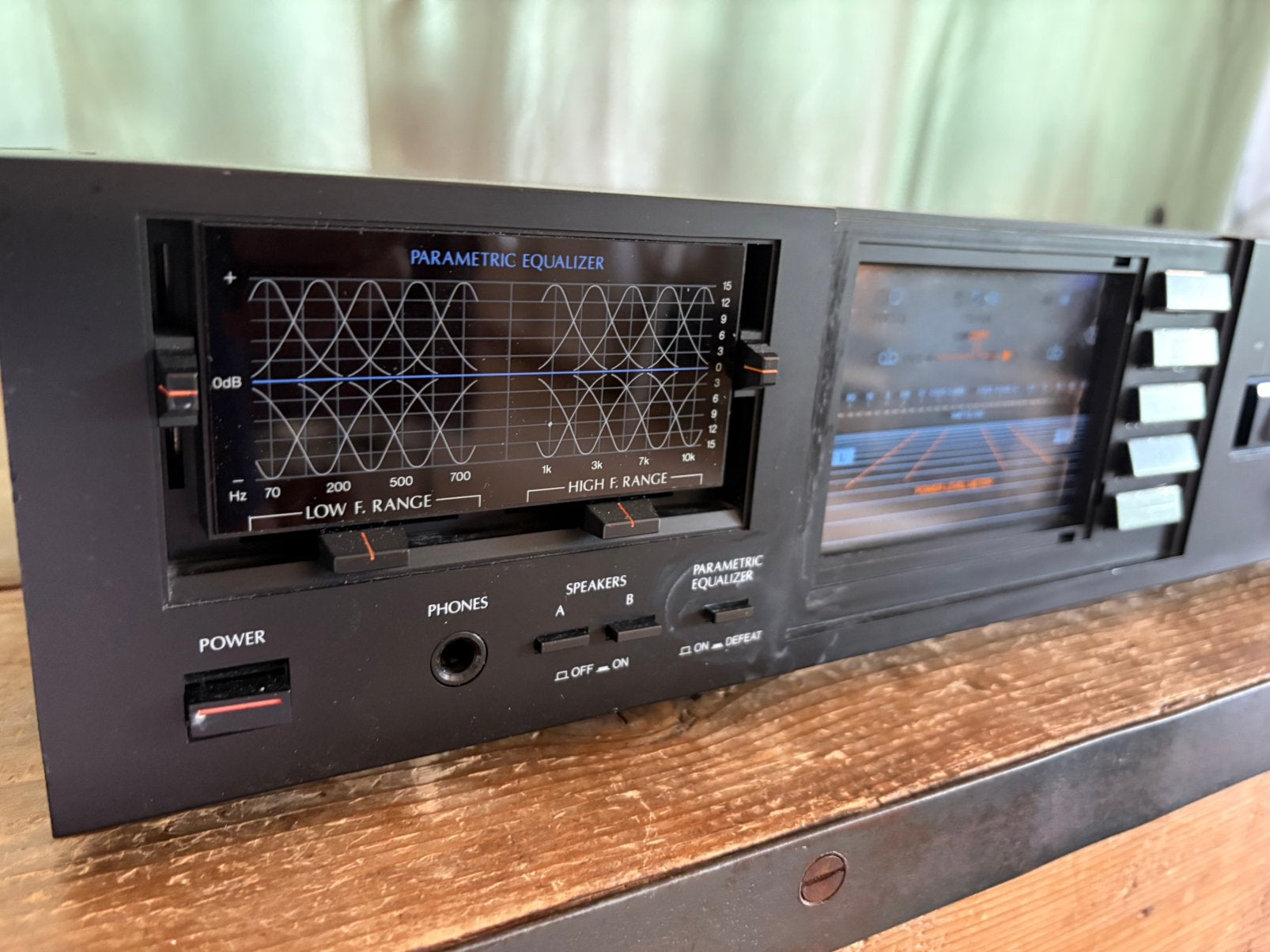 SANSUI AMP VINTAGE A900 P LOOK UIT HET BEGIN VAN DE JAREN 80, Audio, Tv en Foto, Stereoketens, Ophalen, Gebruikt, Overige merken