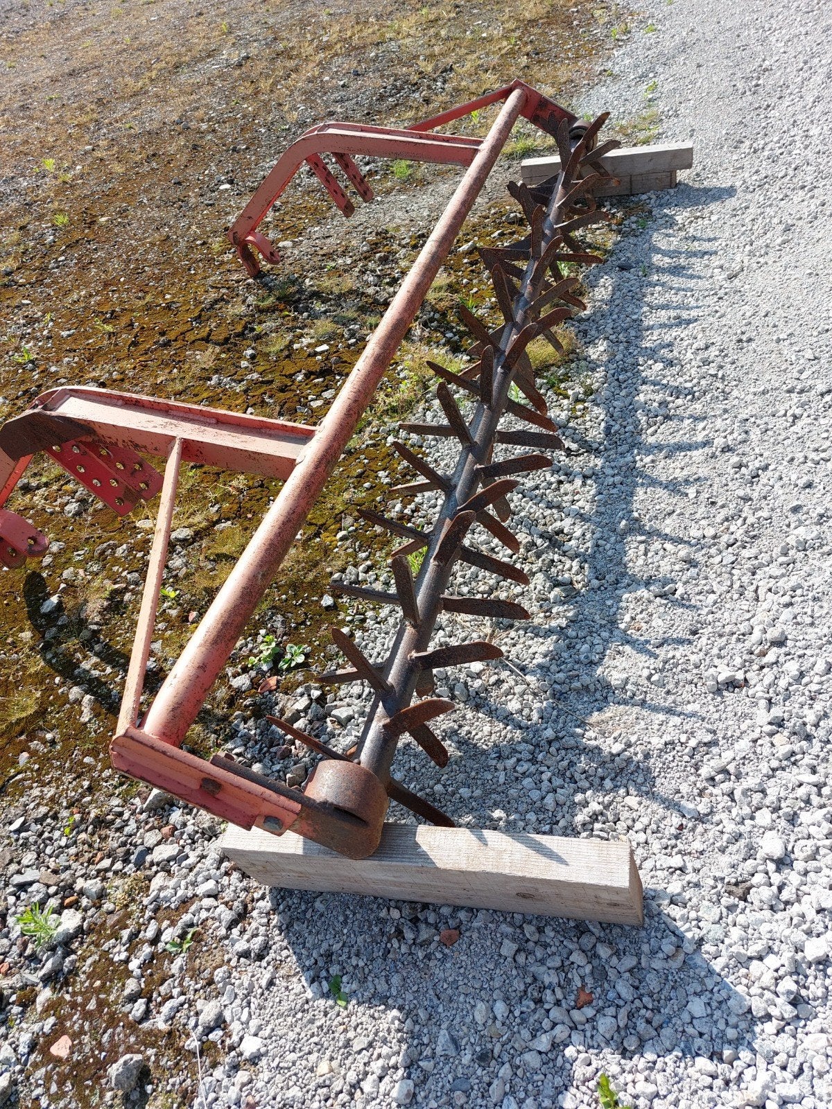Pinrol grondbreker, Ophalen, Akkerbouw, Grondbewerking