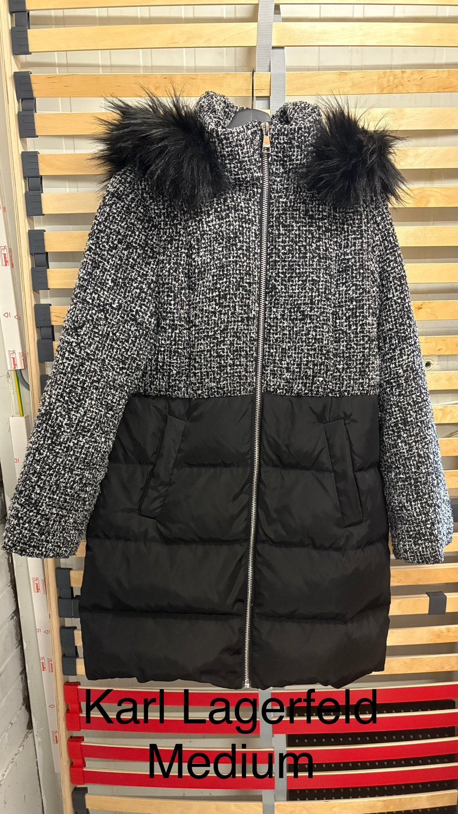 Karl Lagerfeld, Kleding | Dames, Jassen | Winter, Ophalen, Zo goed als nieuw, Maat 38/40 (M)