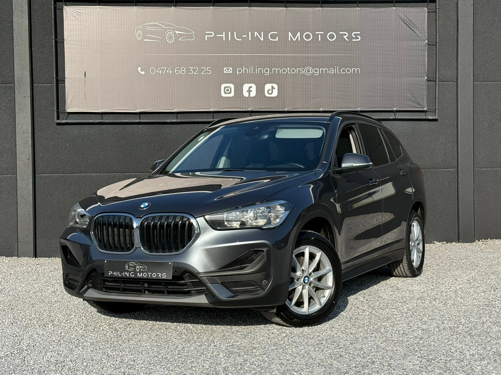 BMW X1 1.5i sDrive18, Gps, Bluetooth, Capteur,…, Autos, Argent ou Gris, Achat, 6 portes, Entreprise