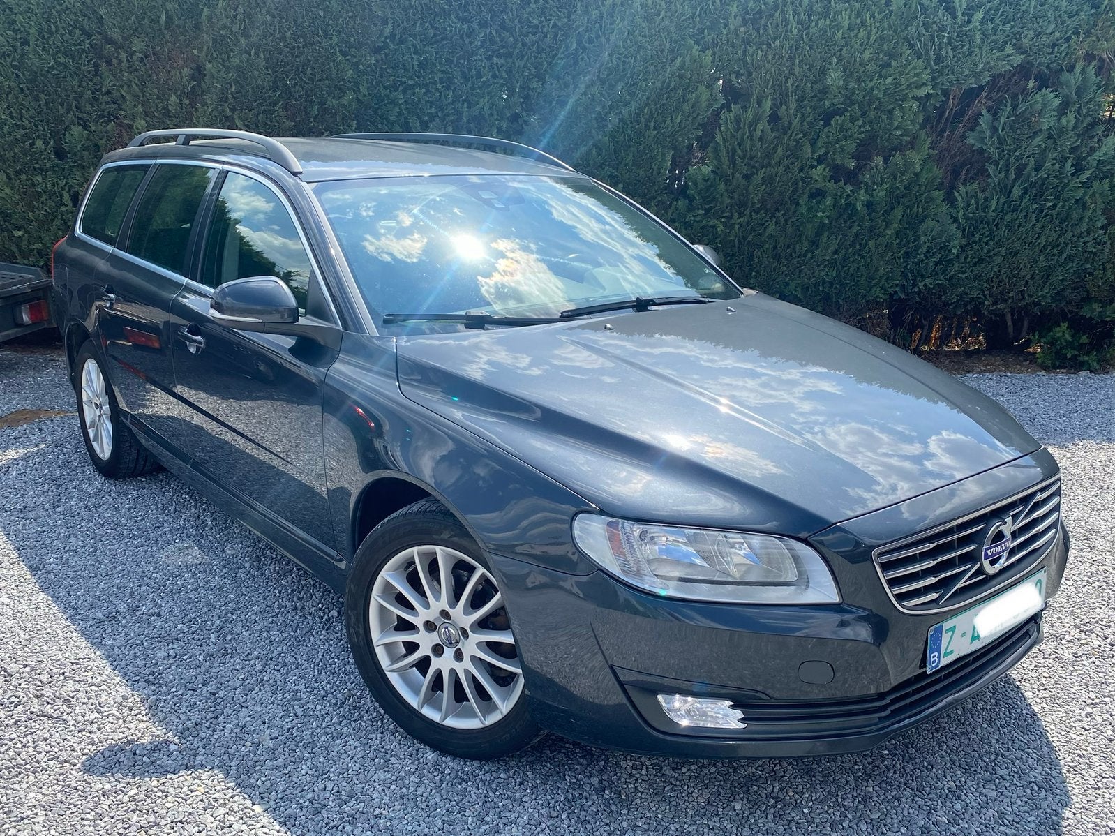 Volvo V70 2.0d euro6b, Autos, Volvo, Cuir, Argent ou Gris, Euro 6, Entreprise
