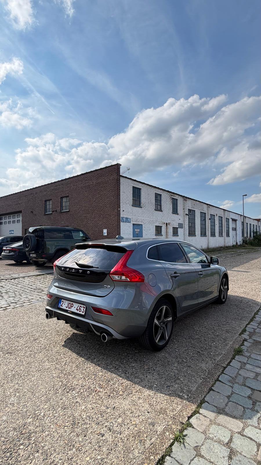 Volvo V40 D2 R-Design, Auto's, Grijs, Particulier, V40, Te koop