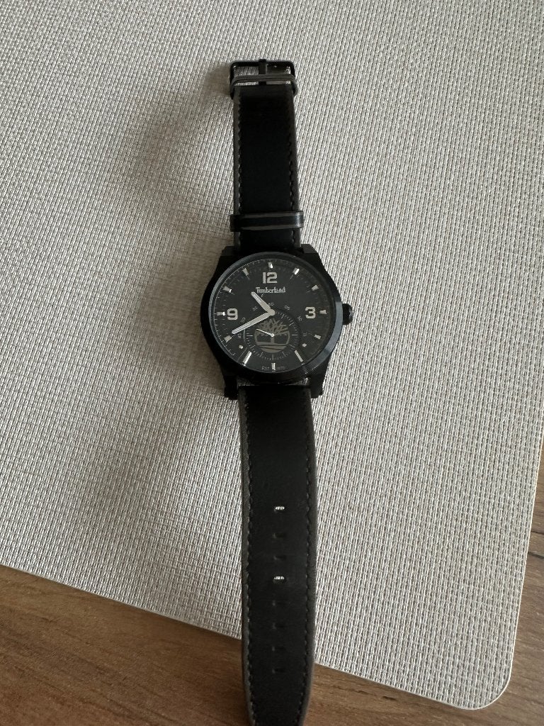 Timberland Cornwall (JF20020) Herenhorloge, Ophalen of Verzenden, Zo goed als nieuw, Overige materialen, Volwassenen