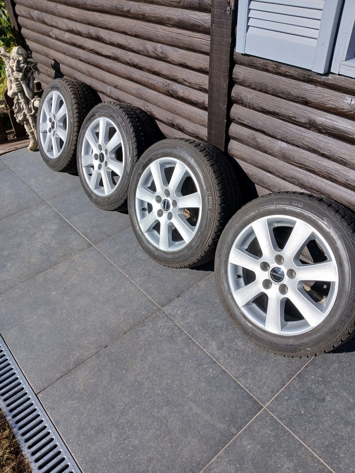 winterset steek 5x114,3  16 inch 7 duim, Auto-onderdelen, Ophalen, 16 inch, Winterbanden