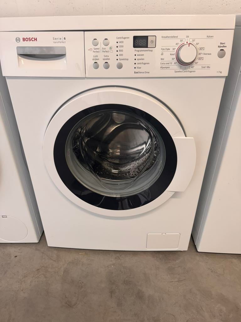Machine a laver Bosch Serie 6, Electroménager, Lave-linge, Reconditionné, Programme lavage à la main, Chargeur frontal, Enlèvement