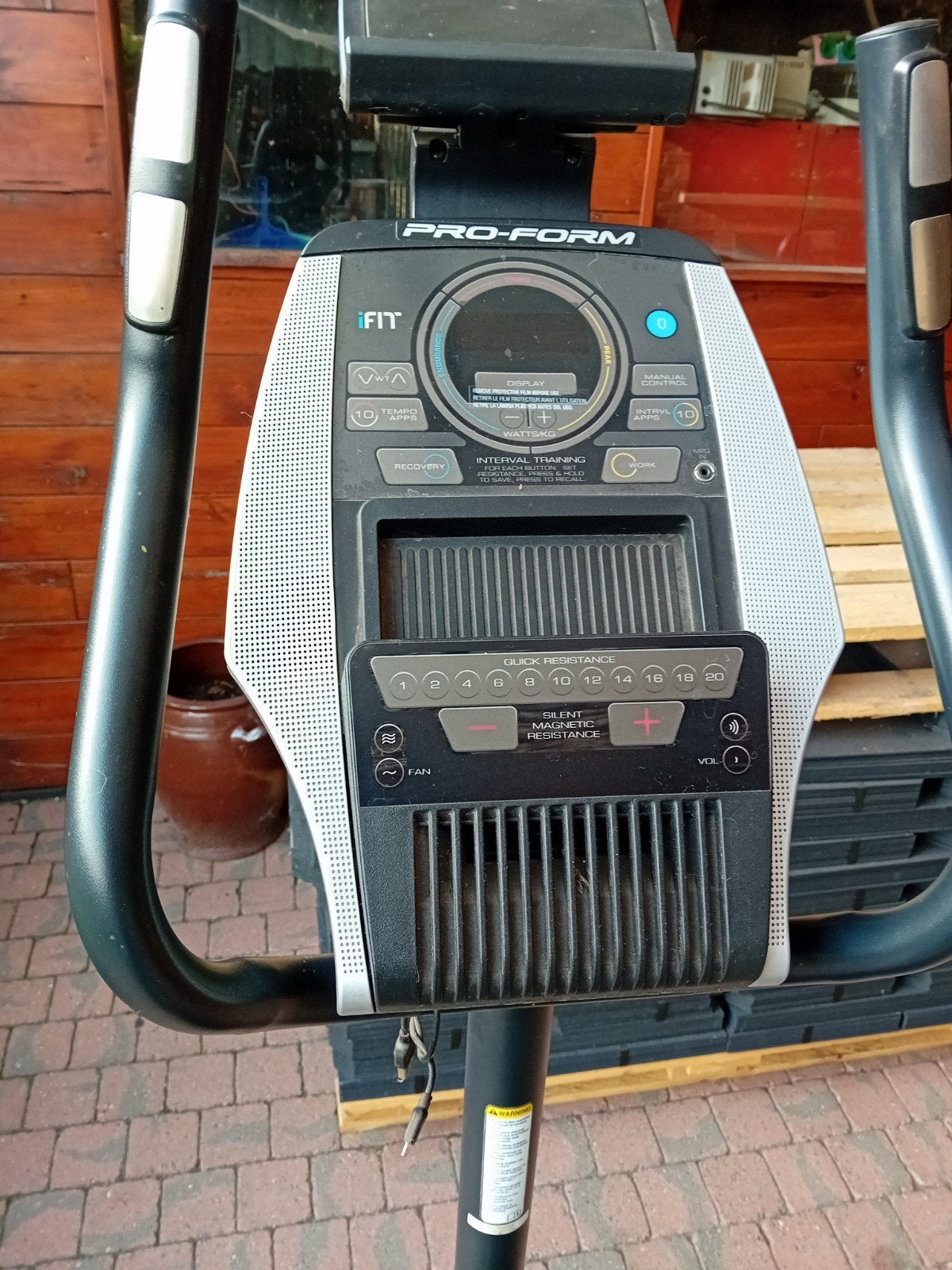 Vélo d'appartement connecté, Enlèvement, Vélo d'appartement