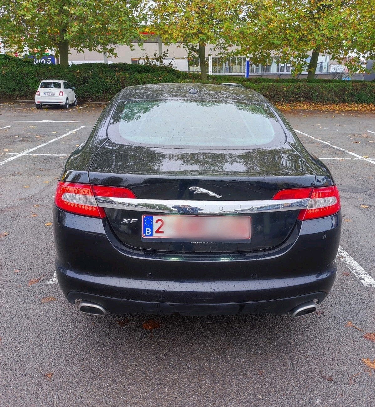 Jaguar XF 2.7 V6 diesel, 2ème proprio, mécanique ok, Auto's, Automaat, Achterwielaandrijving, Zwart, Zwart