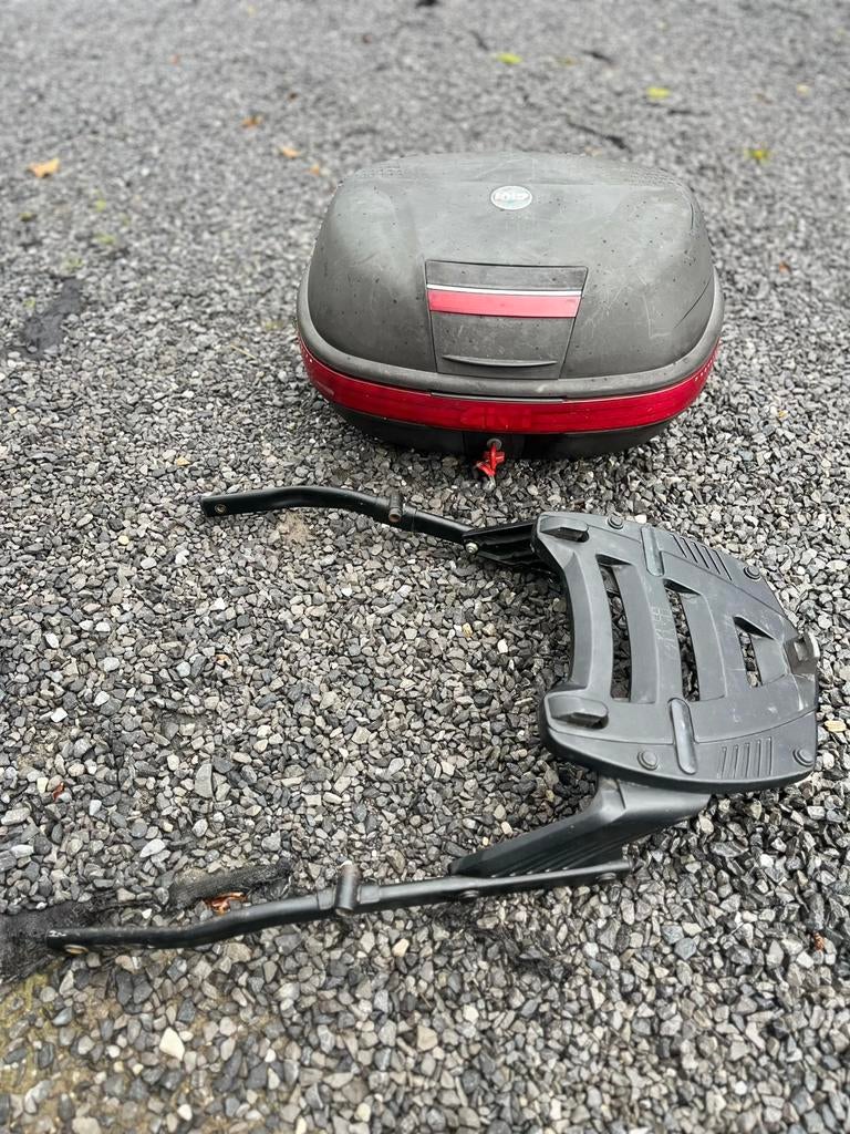 Topcase Givi Honda CN250 Helix Spazio, Motos, Accessoires | Valises & Sacs, Enlèvement, Utilisé