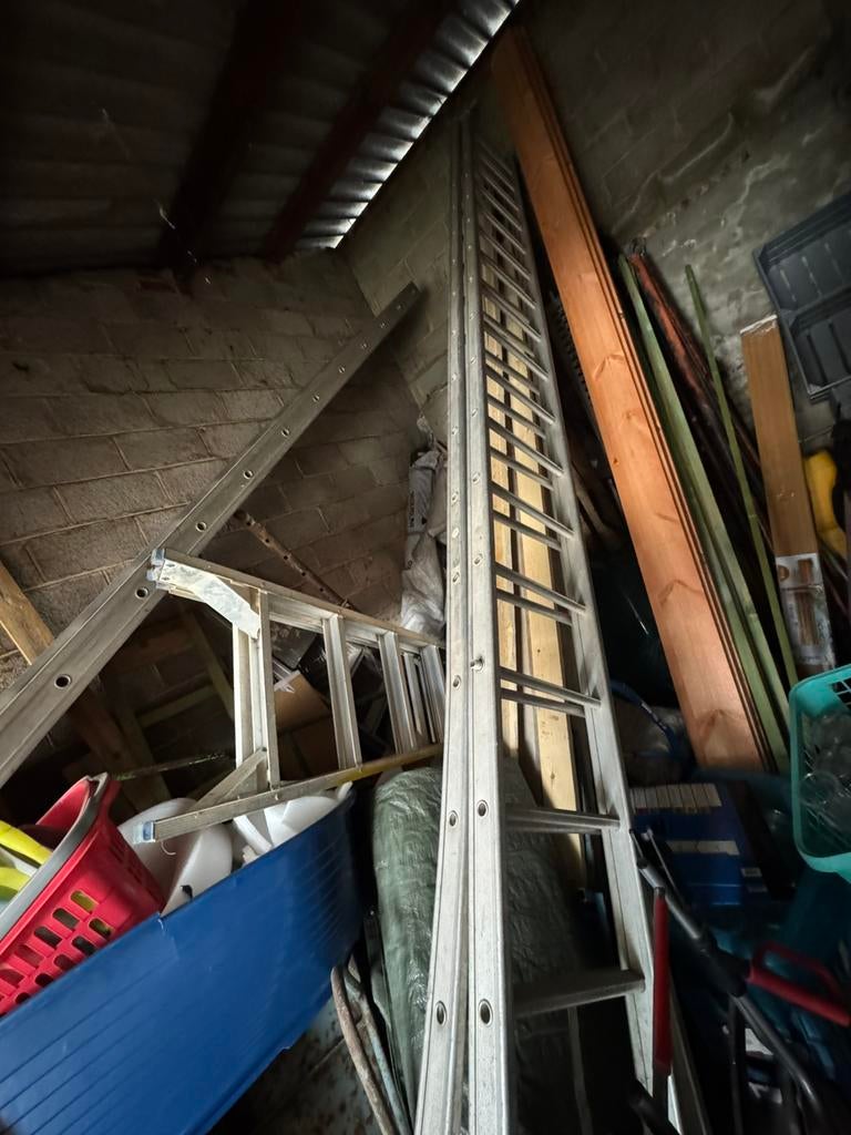 Échelle, Bricolage & Construction, Échelles & Escaliers, Pliable ou rétractable/escamotable, Échelle, Enlèvement, Utilisé