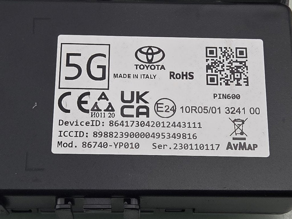 ORDINATEUR TELEPHONE Yaris Cross (PB1 / PJ1) (|86740YP010|), Kundenbetreuung@toyota.de, Toyota, Utilisé, Toyota-Allee 2
50858  Köln, DE