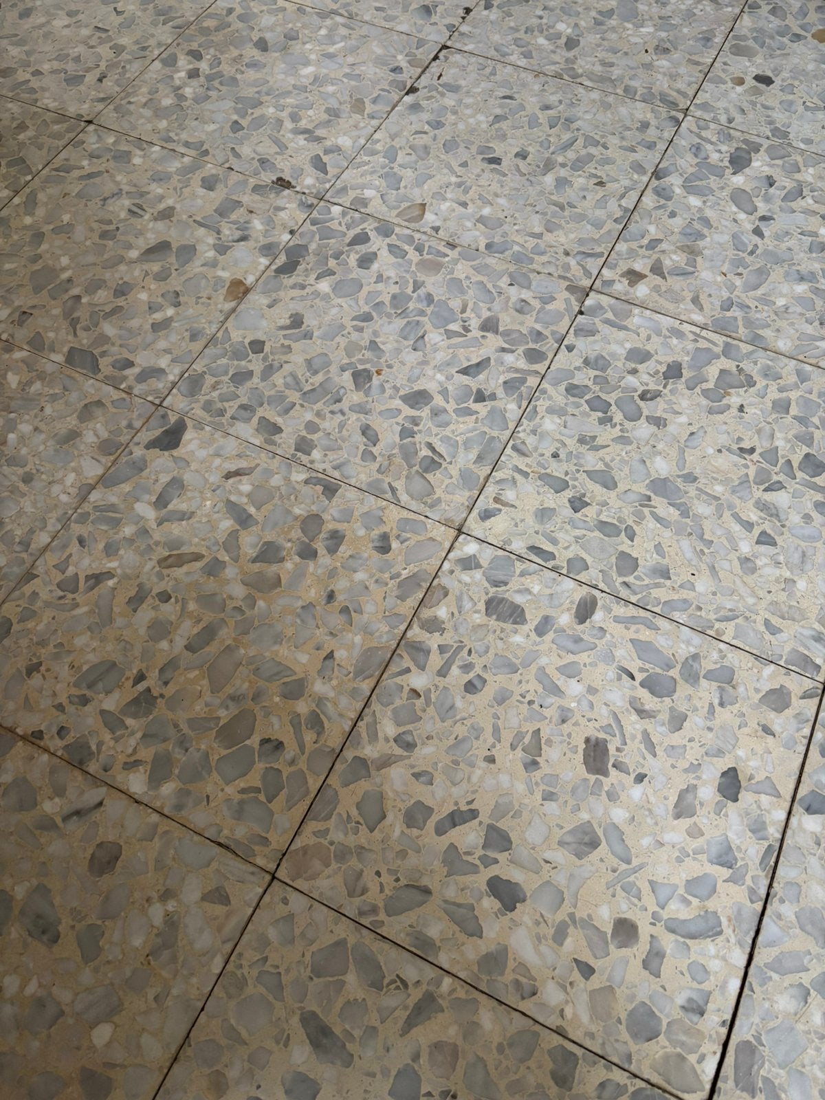 Gratis ophalen originele terrasso tegels, Marbre, Carrelage de sol, Enlèvement, Utilisé