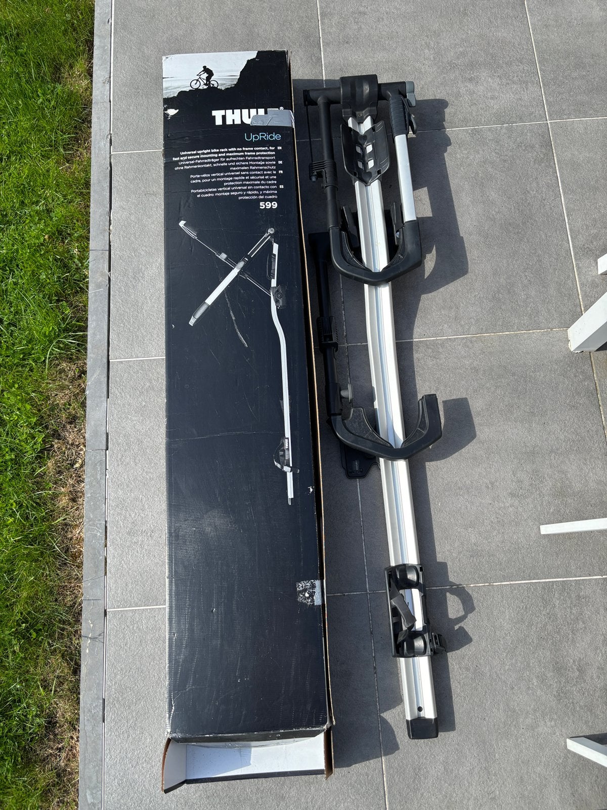 Fietsendrager Thule Upride, Ophalen, Zo goed als nieuw