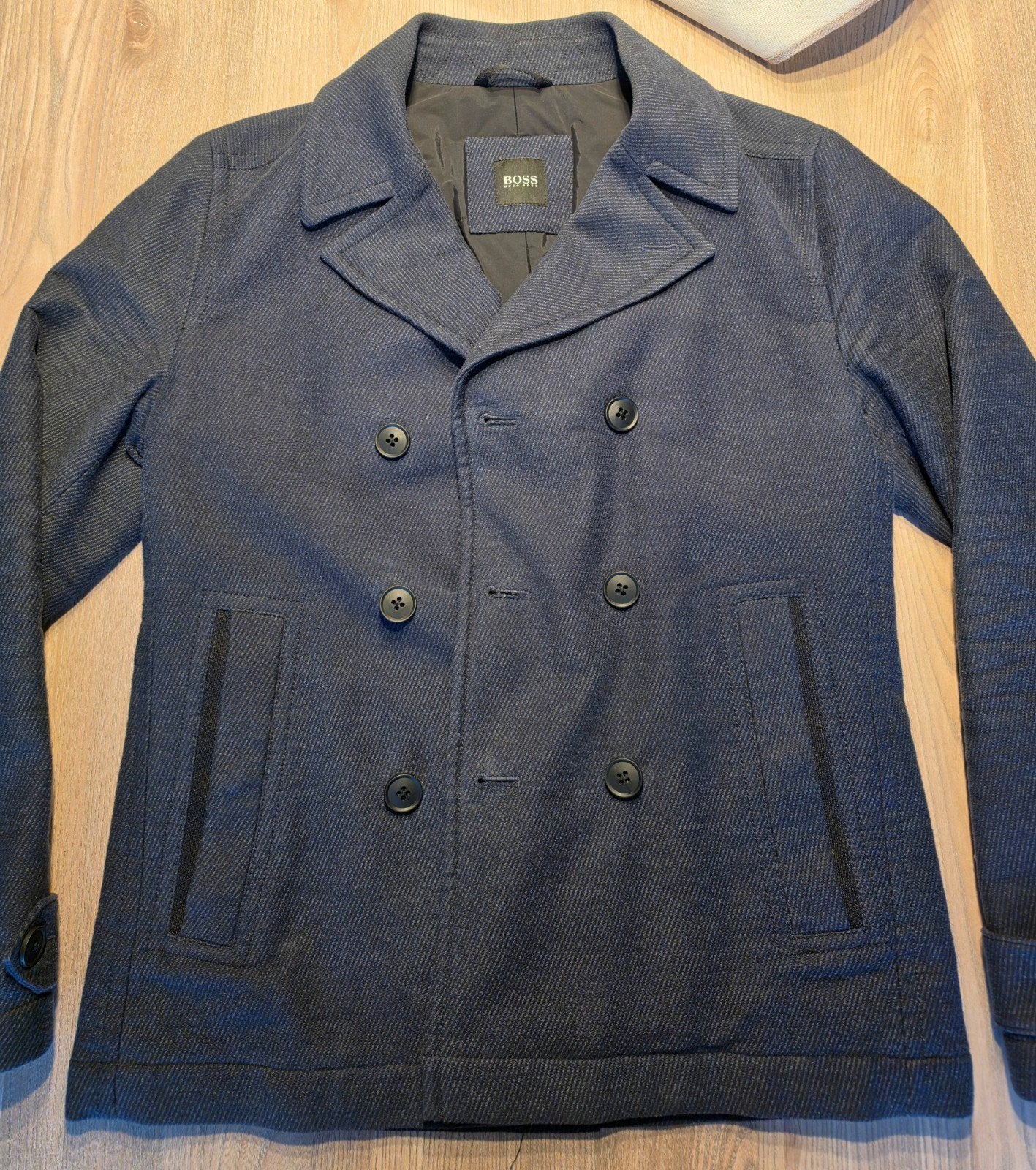 Hugo Boss Ucal Trenchcoat Maat 48, Ophalen of Verzenden, Zo goed als nieuw, Hugo Boss, Maat 48/50 (M)