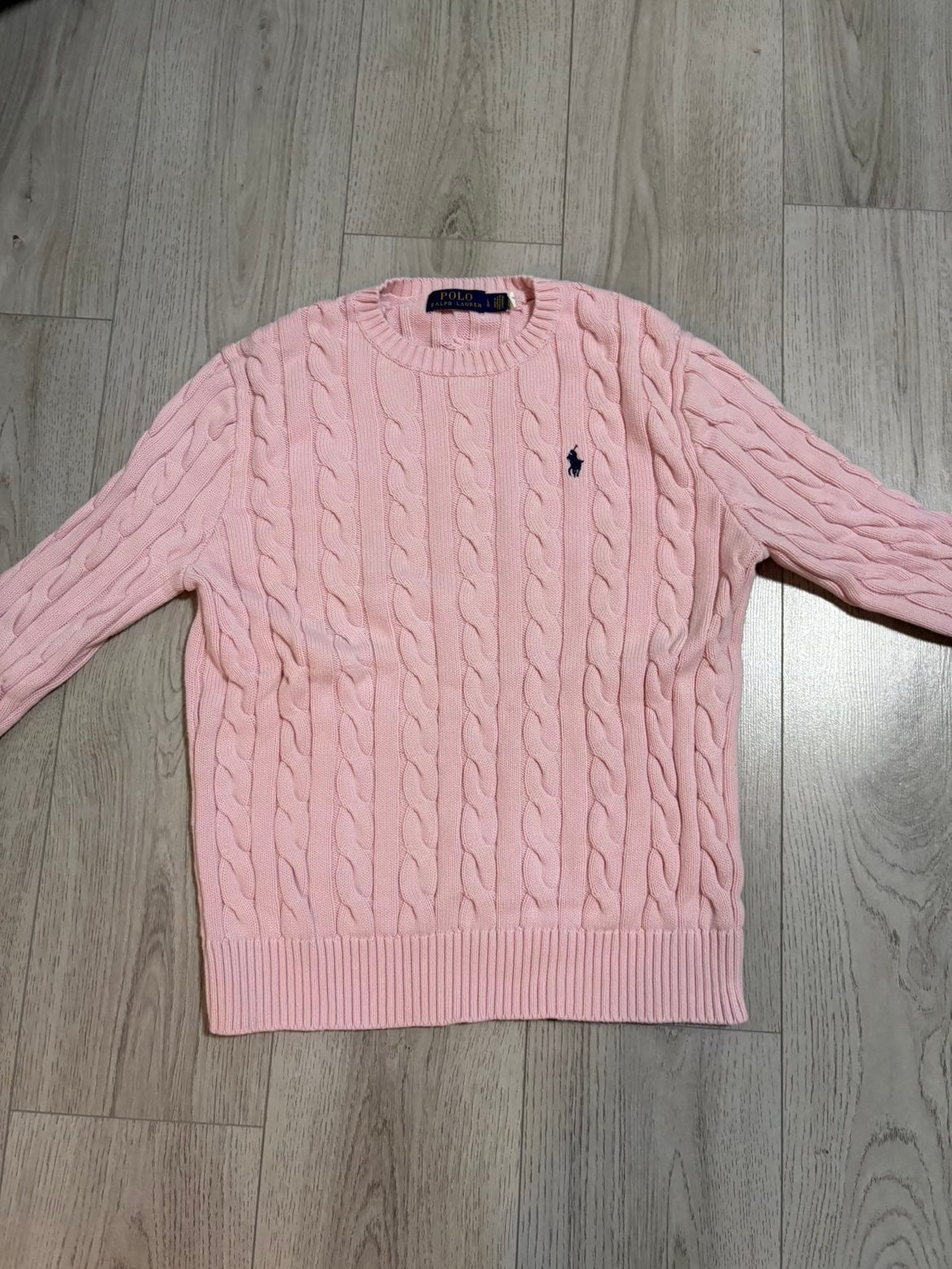 Ralph lauren trui, Enlèvement ou Envoi, Comme neuf, Taille 52/54 (L), Rose