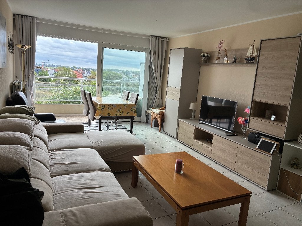 Lichtrijk appartement 1 slaapkamer Middelkerke Zeedijk, 55 m², Middelkerke, Ostende, Ventes sans courtier