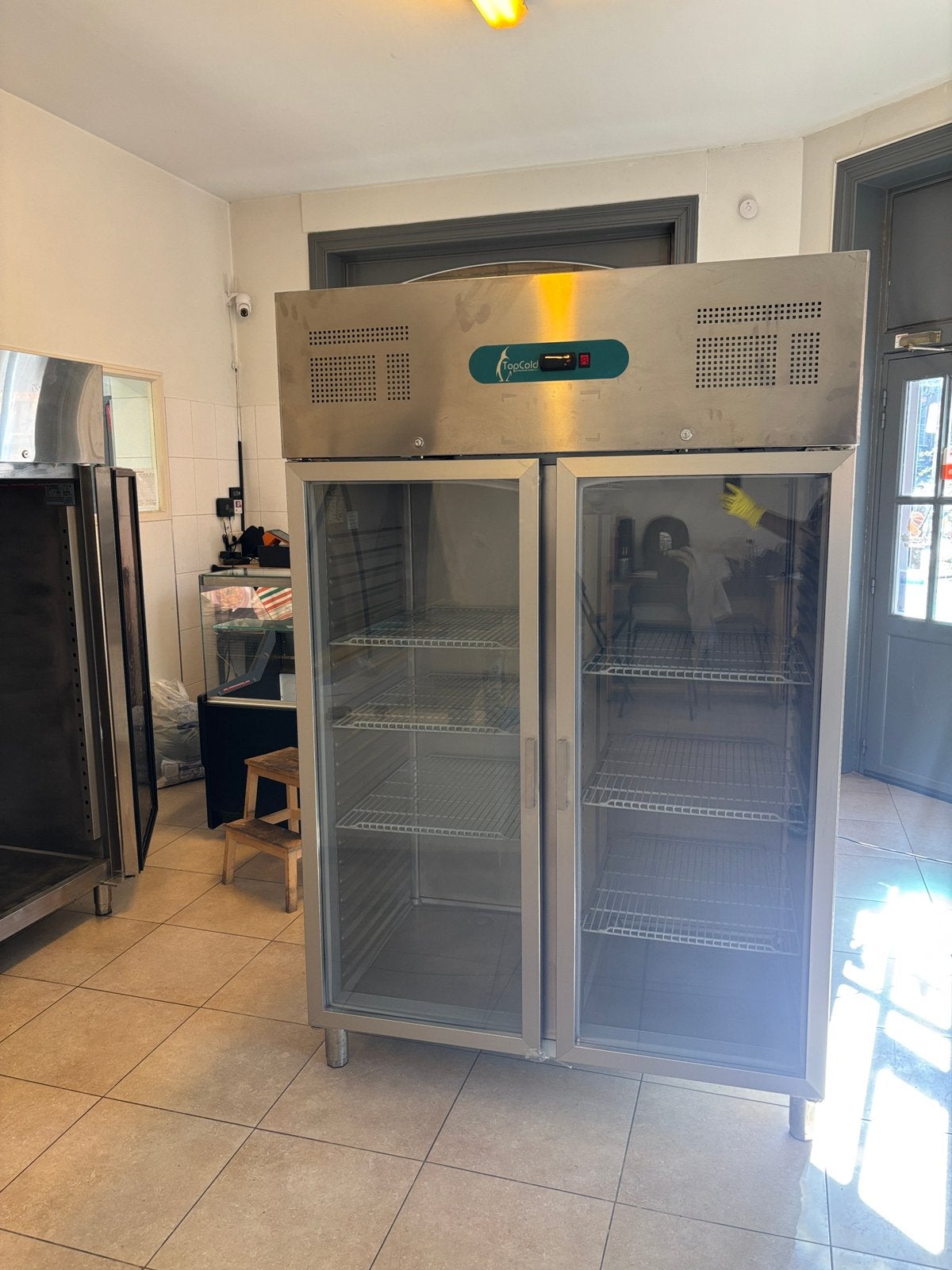 Armoire Réfrigérée Pro Double Porte Vitrée, Enlèvement, Utilisé, Autres types