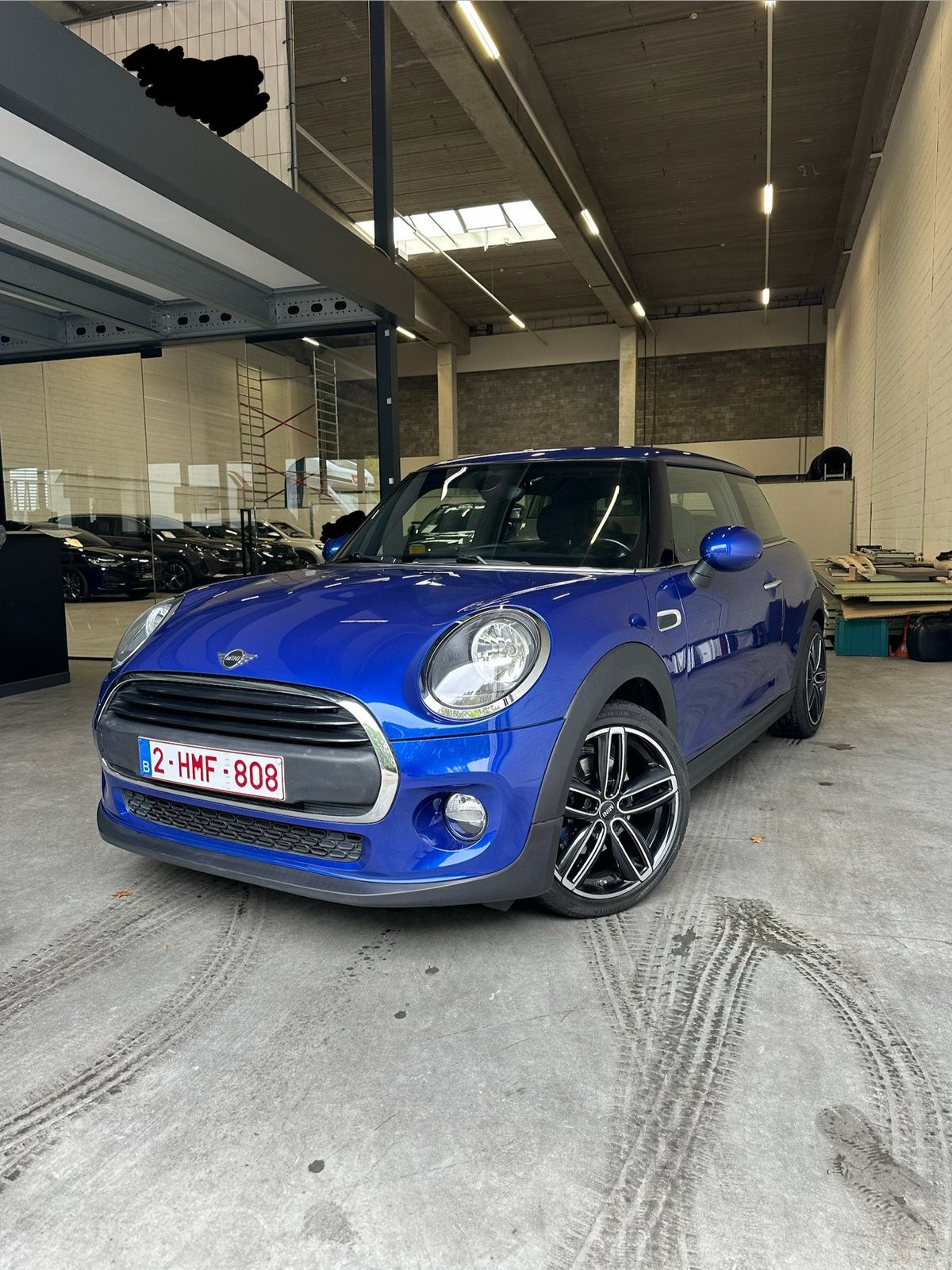 Mini one 1.5L 2018, Auto's, Voorwielaandrijving, Stof, Euro 6, Blauw
