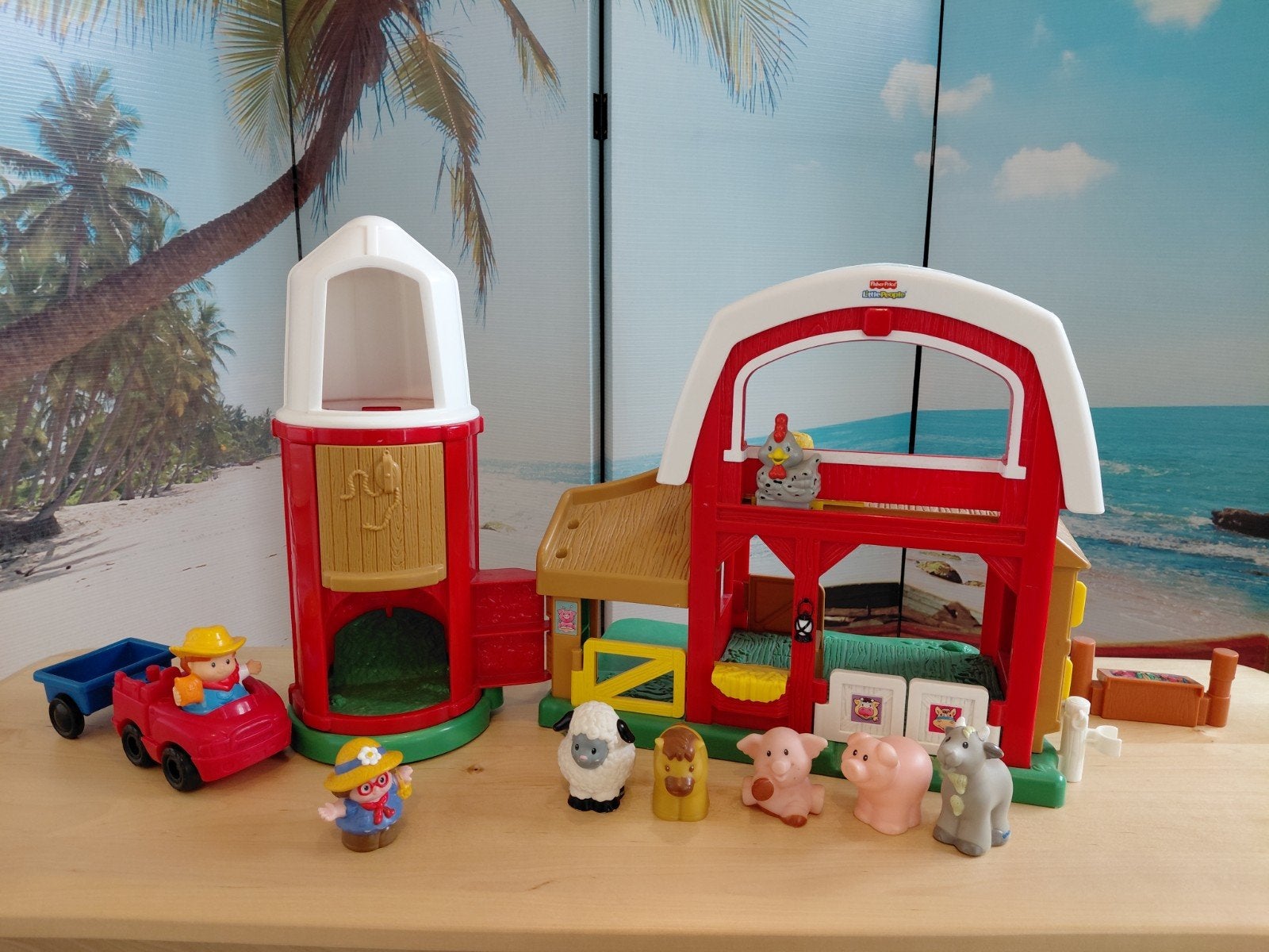 Fisher-Price Little People Boerderij, Kinderen en Baby's, Speelgoed | Fisher-Price, Ophalen, Zo goed als nieuw, Speelset