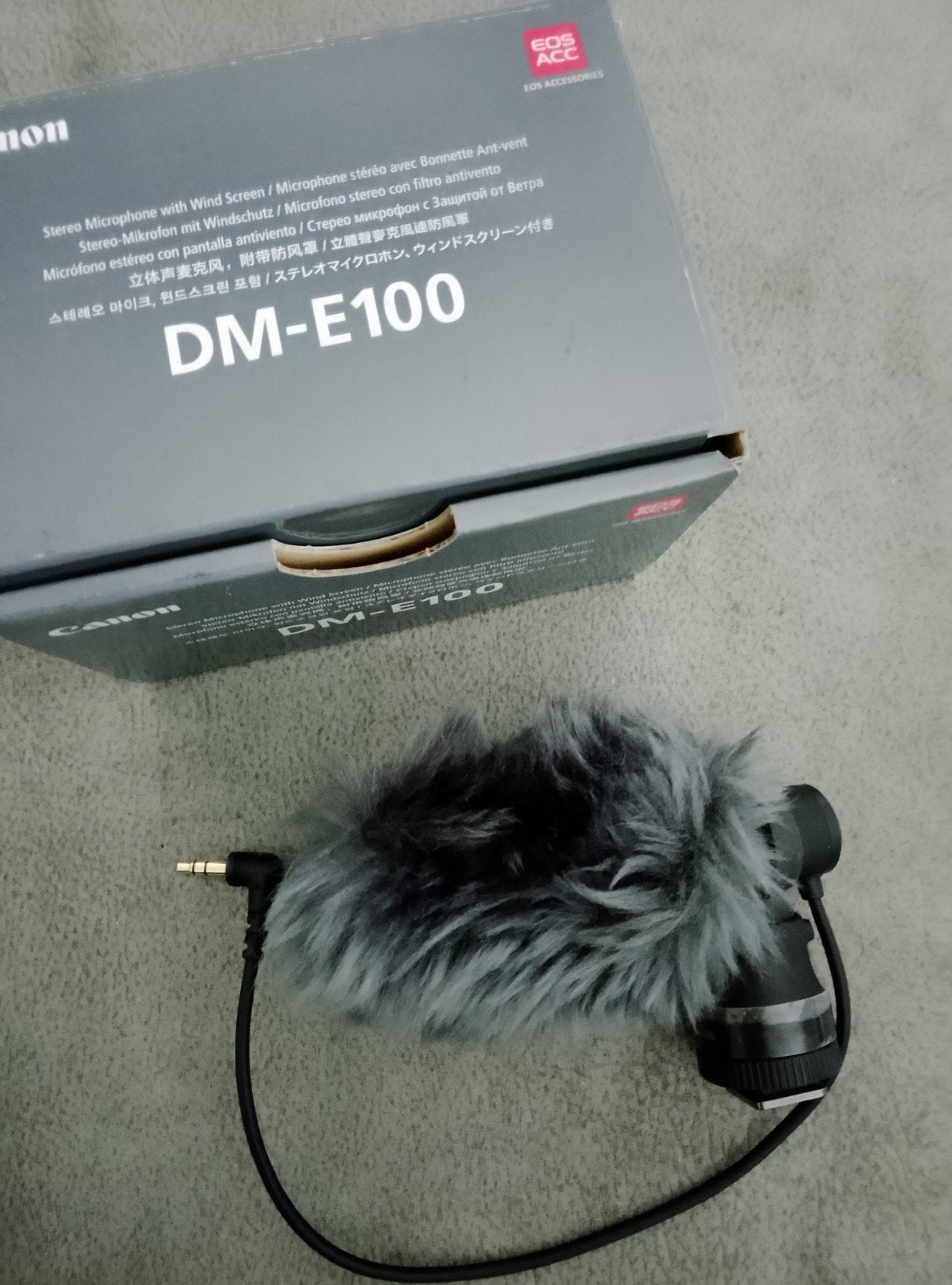 Microphone Canon DM-E100, Audio, Tv en Foto, Fotografie | Professionele apparatuur, Ophalen of Verzenden