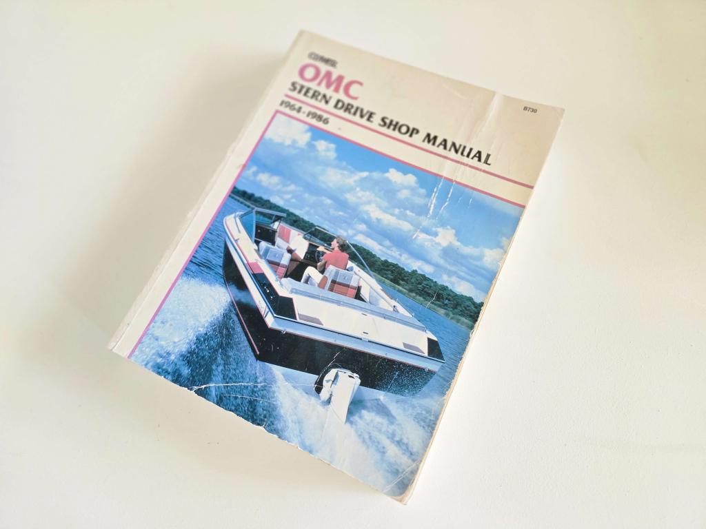 OMC werkplaatshandboek motoren 1964-1986, Watersport en Boten, Niet ingevuld, Niet ingevuld, Ophalen of Verzenden, Niet ingevuld