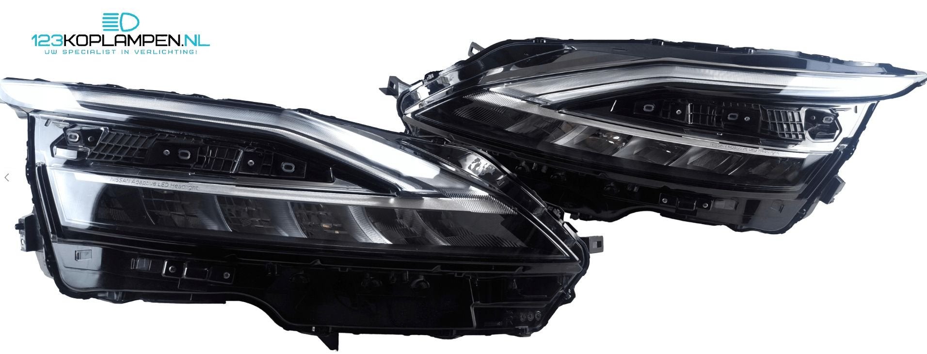 Nissan Qashqai J12 Full Led Matrix Koplamp Koplampen links r, Gebruikt, -, -, Ophalen of Verzenden