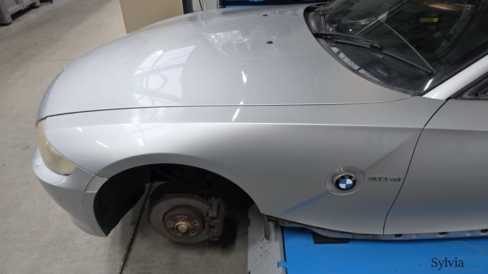 Voorscherm Spatbord linksvoor BMW Z4 Serie E85 E86 Titansilb, Autos : Pièces & Accessoires, -, Garde-boue, Utilisé, -