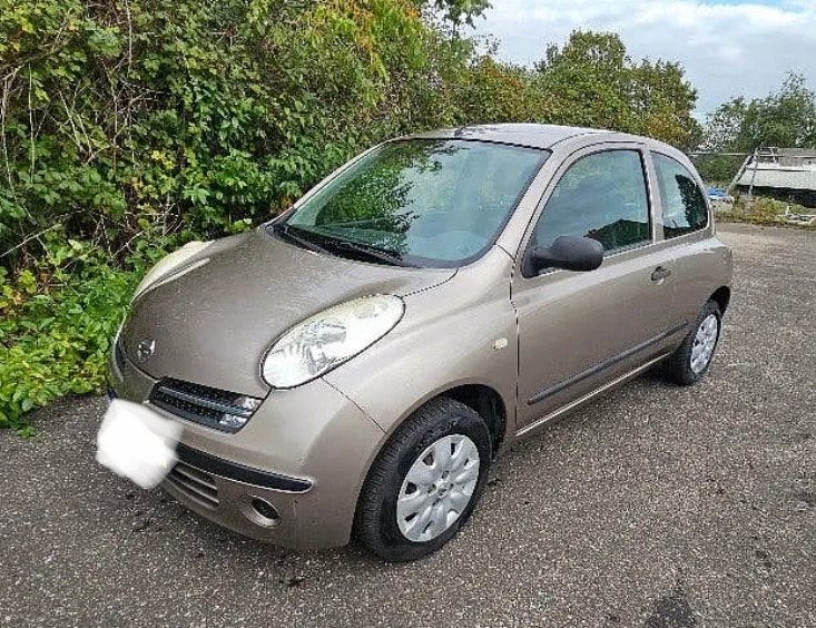 Nissan Micra 1.5 dci, Auto's, Stof, Zwart, Beige, Micra