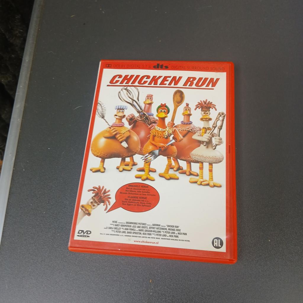 Chicken Run, Cd's en Dvd's, Ophalen
