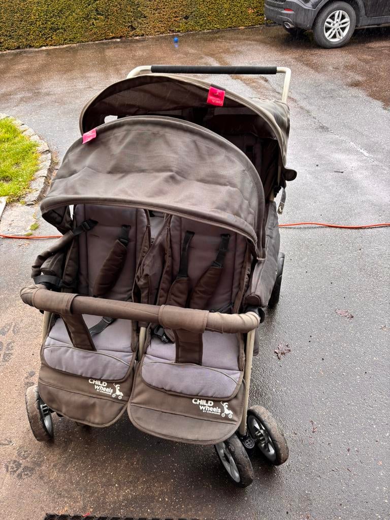 Childwheels 4-lingwagen buggy voor 4 kindjes, Enfants & Bébés, Buggys, Enlèvement, Comme neuf