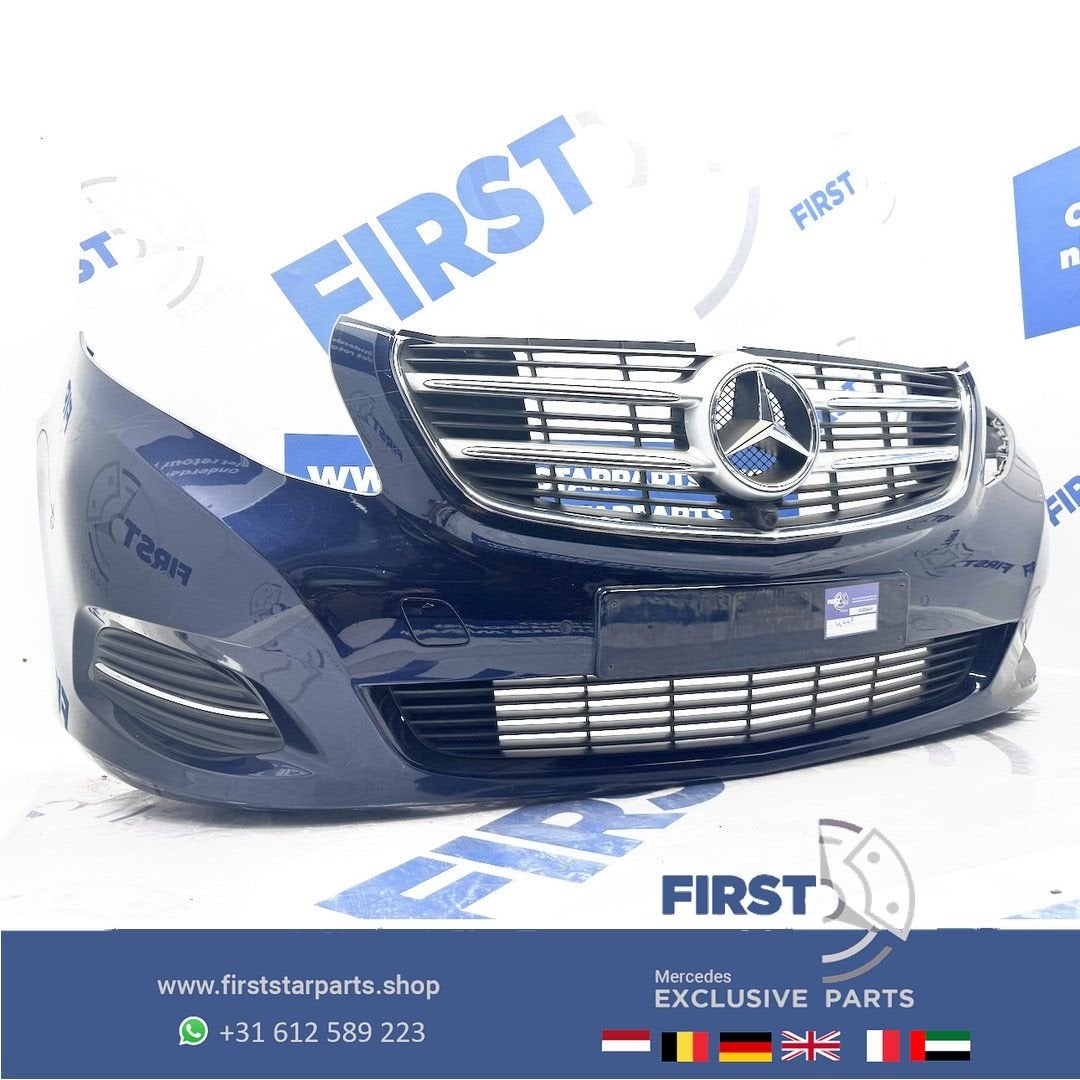 W447 BUMPER Mercedes V KLASSE / VITO VOORBUMPER COMPLEET A44, Gebruikt, -, Voor, Ophalen of Verzenden