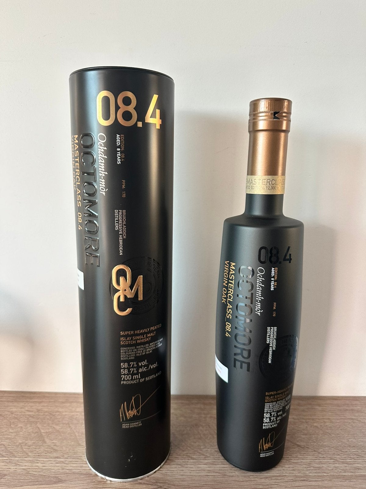Octomore Edition 08.4 Masterclass, Ophalen of Verzenden, Nieuw, Overige gebieden, Overige typen
