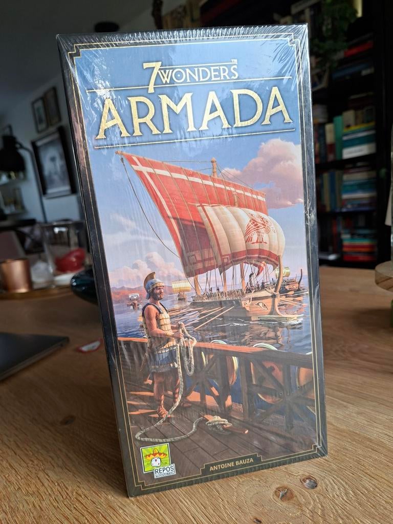 7 Wonders - Armada (uitbreiding - gesealed), Hobby & Loisirs créatifs, Trois ou quatre joueurs, Enlèvement, Neuf, REPOS production