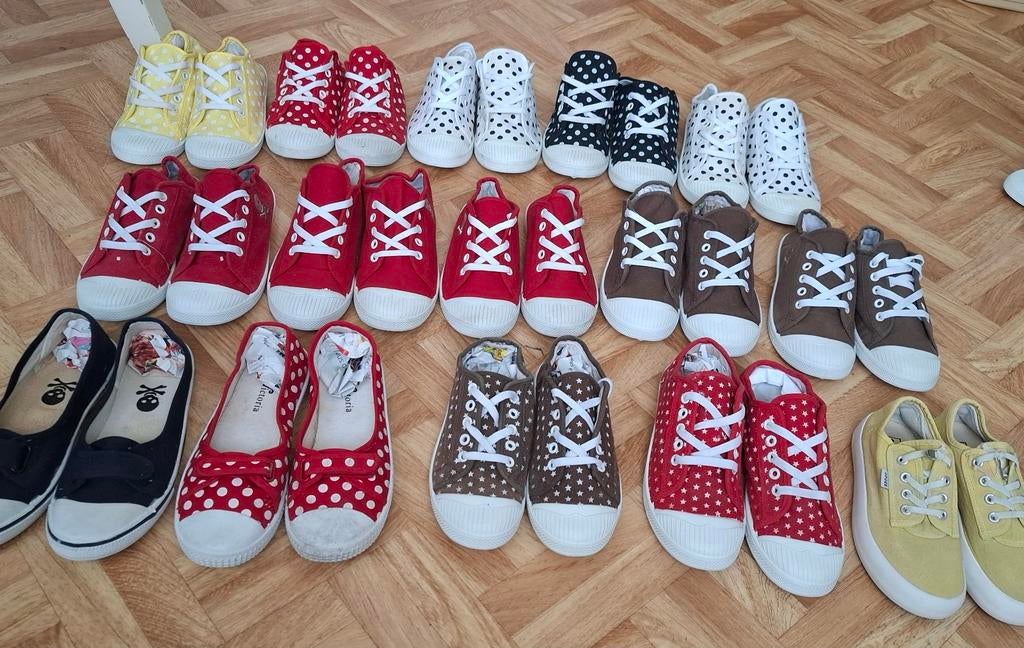 Lot 15 paires chaussures Victoria – tailles 37/38/39