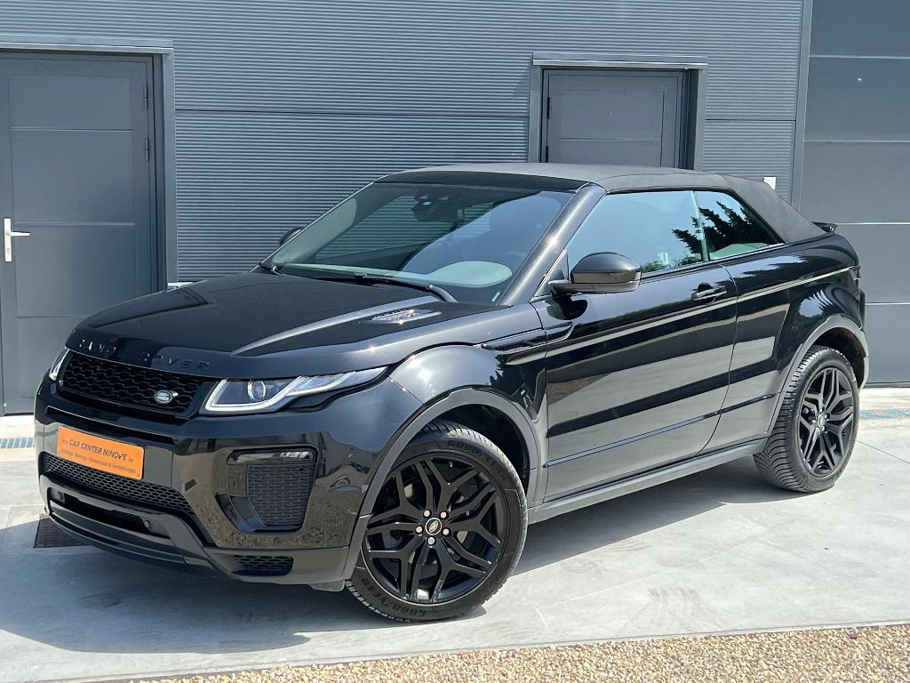 Land Rover Range Rover Evoque Cabrio * MARCHAND - TRADER, Cuir, Achat, Entreprise, Noir
