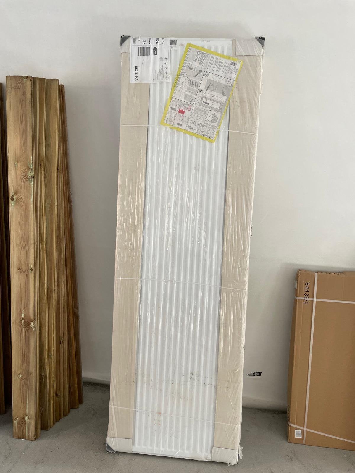 Stelrad Vertex verticale radiator, Ophalen, Radiator, Nieuw, 60 tot 150 cm