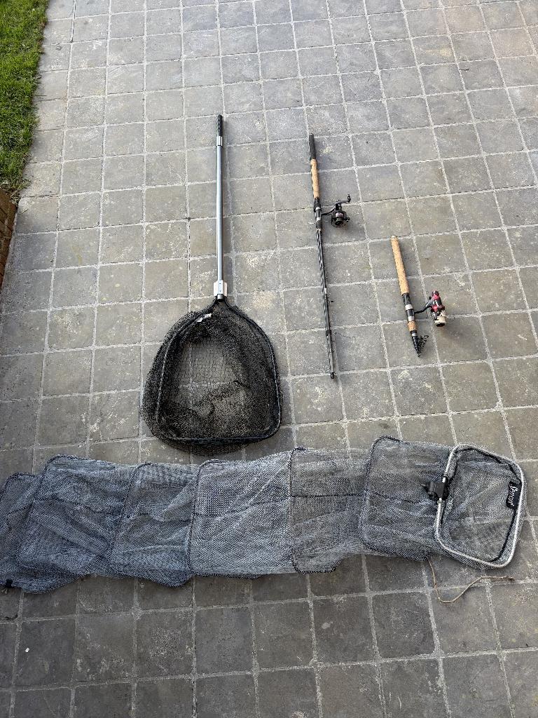 Hengelsport set, Watersport en Boten, Ophalen, Gebruikt, Complete hengel
