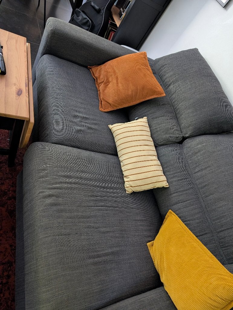 3-zitsbank met chaise longue, ESKILSTUNA, Ophalen