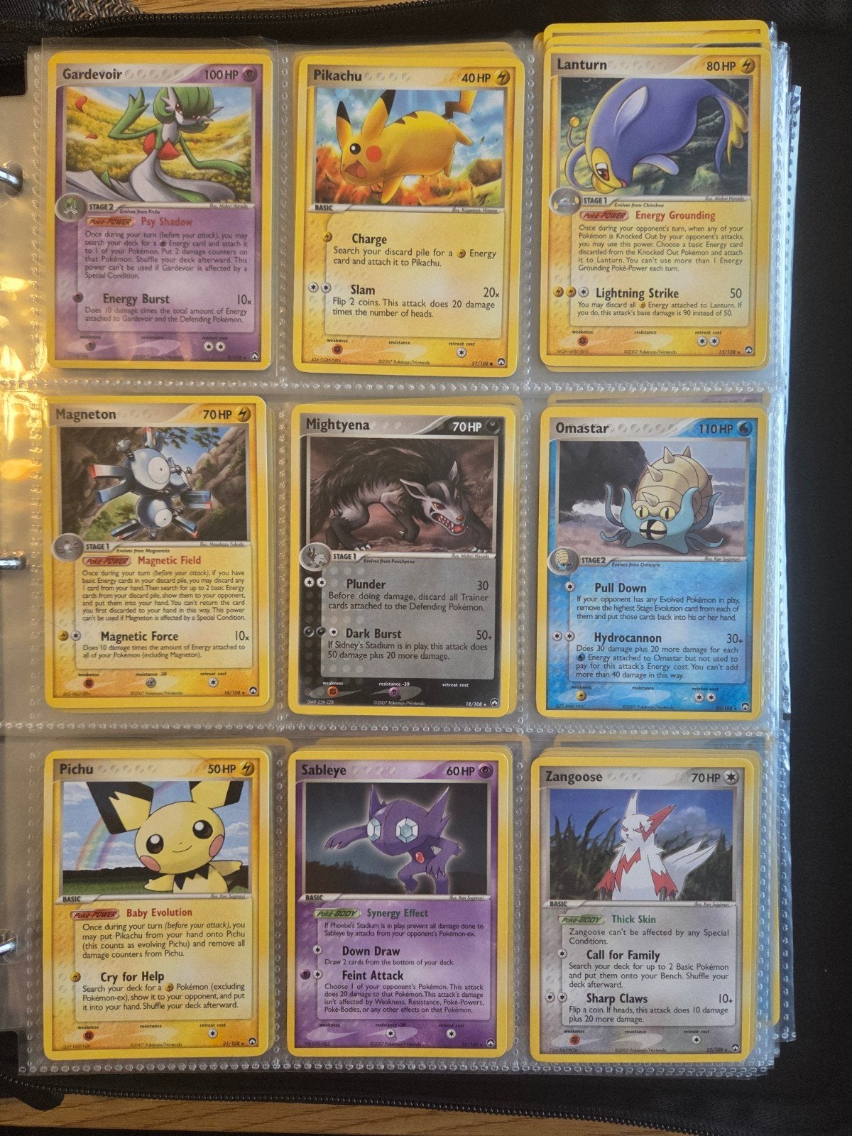 Oude / Vintage Pokémon pokemon kaarten Power Keepers (2007), Hobby en Vrije tijd, Ophalen, Zo goed als nieuw, Meerdere kaarten