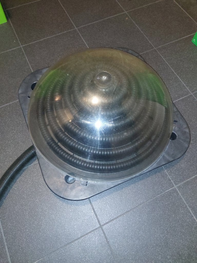 zonnekoepel, Ophalen, Gebruikt, Verwarming