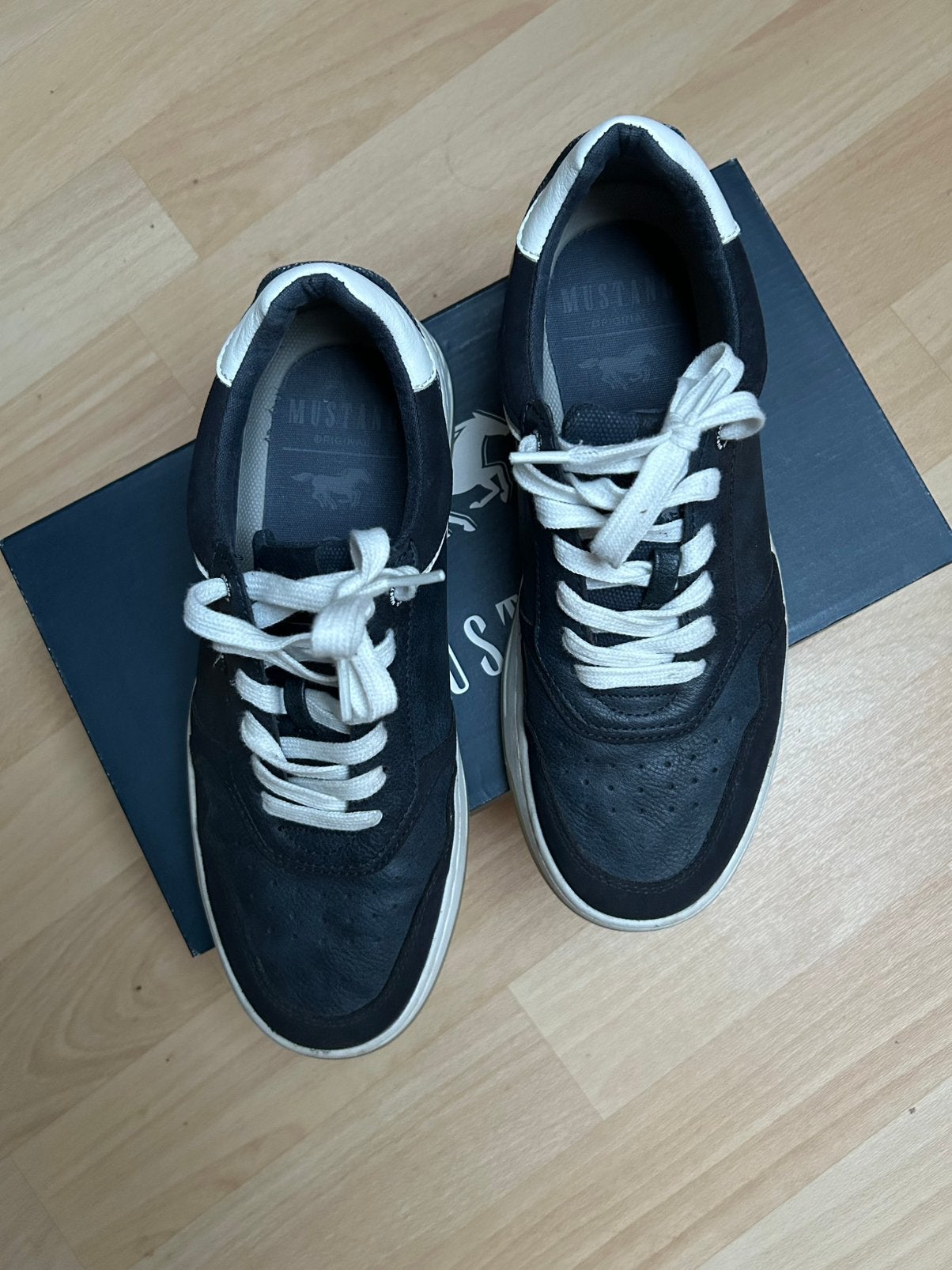Mustang, baskets marine, P41, super état, Vêtements | Hommes, Enlèvement, Comme neuf, Baskets