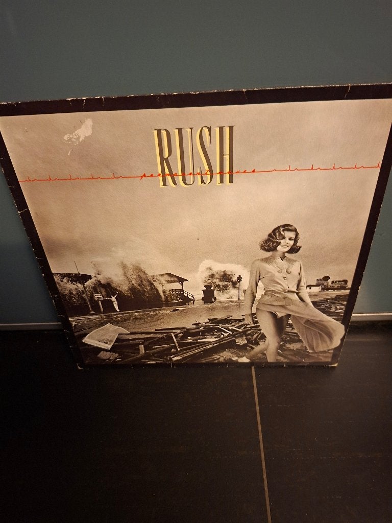 lp - rush - permanent waves - vak 4, LP, Gebruikt, Hardrock, Ophalen of Verzenden