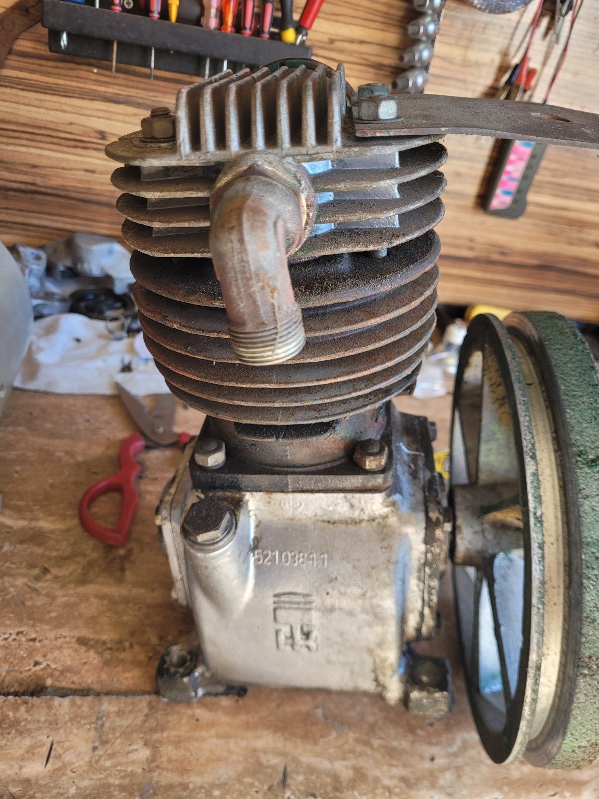 compressor, Motoren, Ophalen of Verzenden, Gebruikt