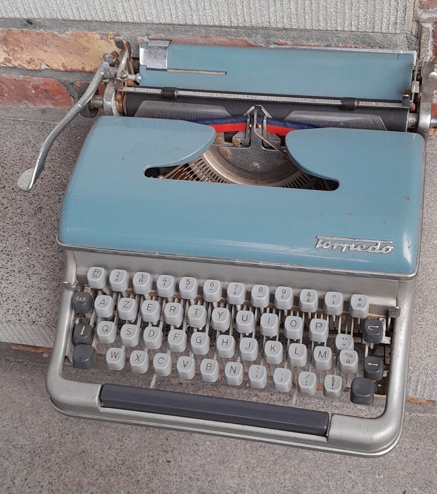 Collectors Item Typemachine Torpedo., Diversen, Typemachines, Ophalen, Gebruikt