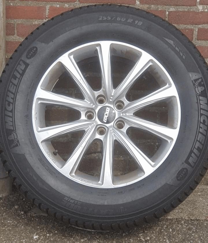 Winterset Audi Q7 18 inch velgen 255/60R18, Pneus et Jantes, Pneus hiver, 255 mm, Véhicule de tourisme