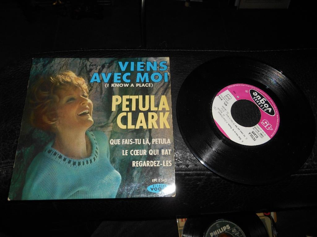 45 T 4 pistes Petula Clark " viens avec moi", Enlèvement ou Envoi