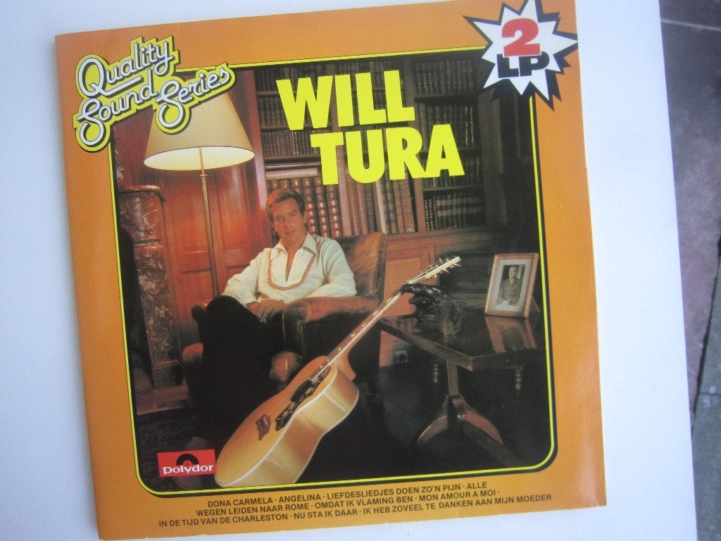 2lp WILL TURA, Cd's en Dvd's, Vinyl | Nederlandstalig, Ophalen, LP