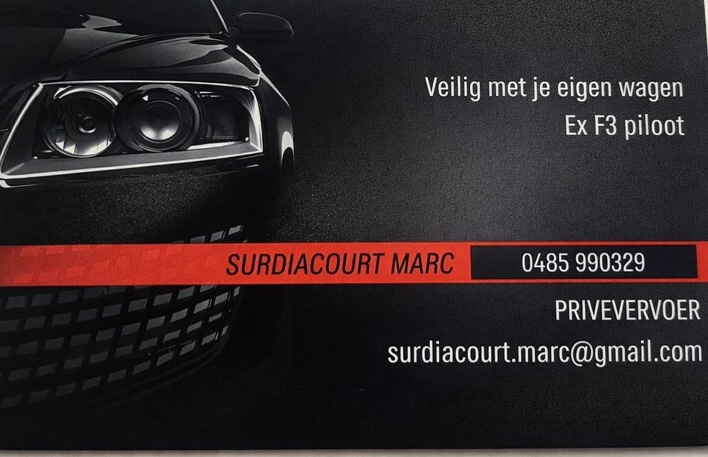 PRIVE VERVOER MET JE EIGEN WAGEN..., Particulier, Te koop